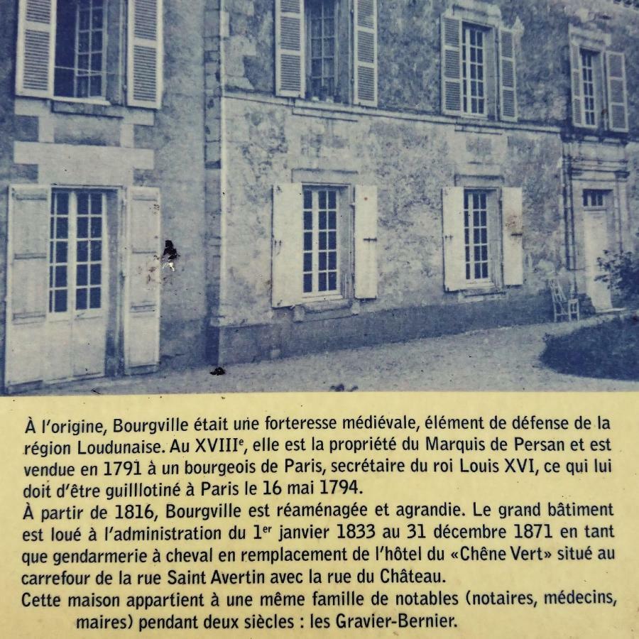 Domaine De Bourgville Monts-sur-Guesnes Esterno foto